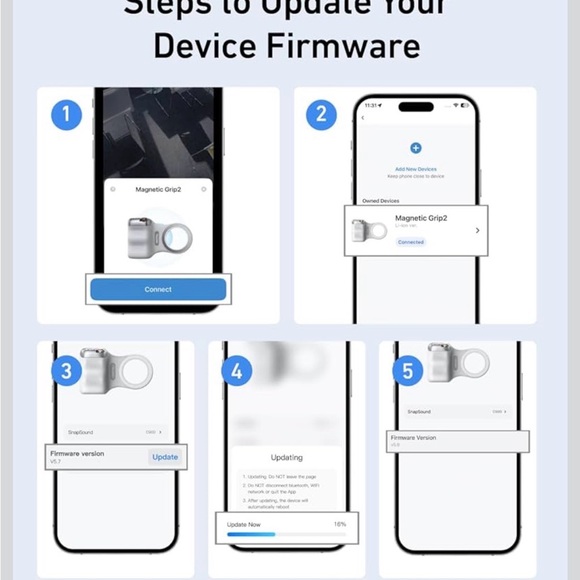 🚨BUNDLE ALERT 🚨 Tekesin Fun Shot Magnetic Grip2 & Magnetic C03 selfie light - Picture 7 of 14